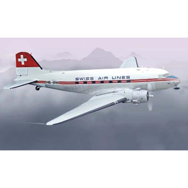 DC-3 Swiss Air Lines Italeri 1/72 - T2M-I1349