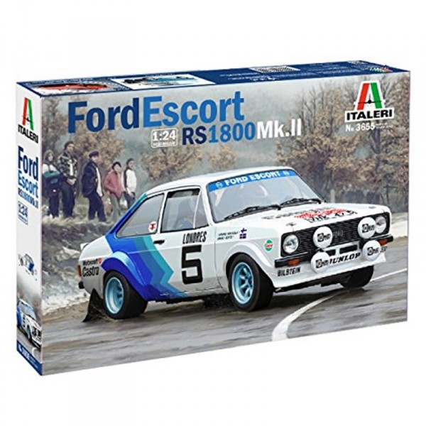 Maquette voiture : Ford Escort RS 1800 Mk.II - Italeri-3655