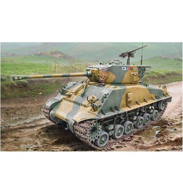 Maquette char : M4A3E8 Sherman Guerre de Corée - Italeri-I6586