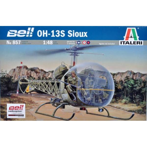 Bell OH-13S Sioux Italeri 1/48 - T2M-I857