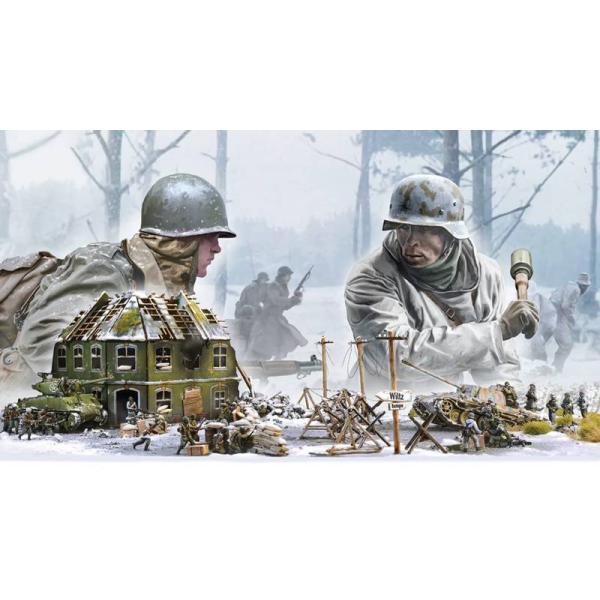 Set de bataille : Siège de Bastogne 80ème anniversaire - Italeri-I6186