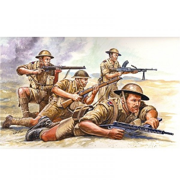 Figures WWII: British 8th Army - Italeri-6077