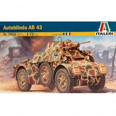 Autoblinda AB 43 model kit