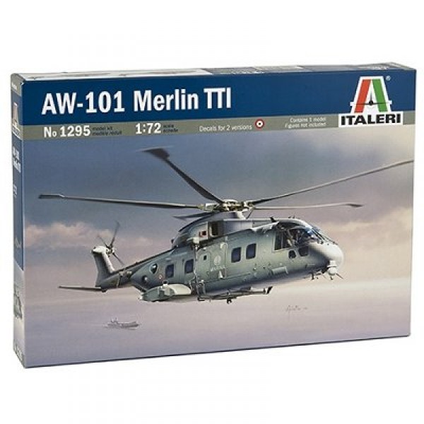 Maquette hélicoptère : AW-101 Merlin TTI - Italeri-1295