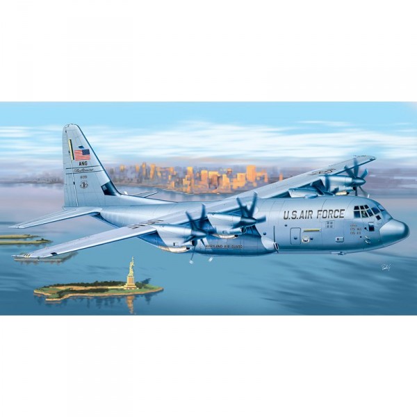 Maqueta de avión: C-130J Hercules - Italeri-1255
