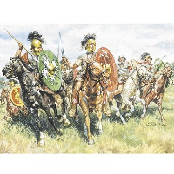 Figuras de caballería romana - Italeri-6028