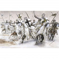 Figurines médiévales : Chevaliers Teutoniques