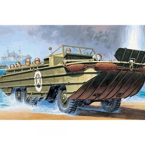 Maquette véhicule amphibie DUKW 1/35 - Italeri-6392