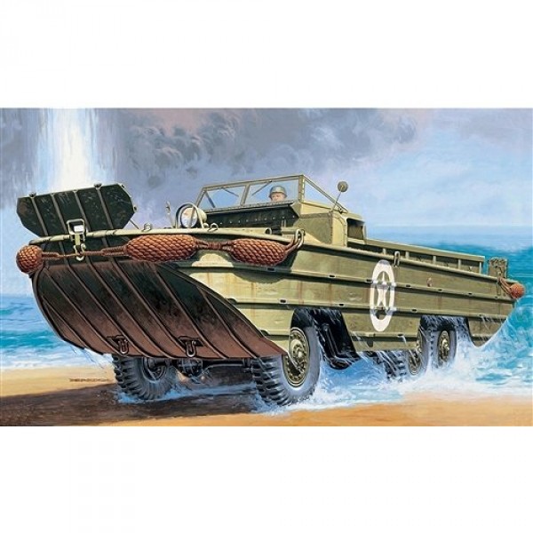 Maquette véhicule amphibie DUKW 1/72 - italeri-7022