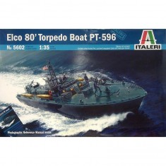 Maqueta de barco: Elco 80 Torpedo Boat PT-596