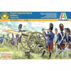 Napoleonic Wars figurines: Artillery of the French Guard