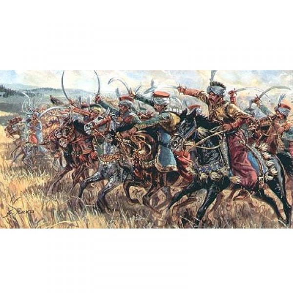Figurines Guerres napoléoniennes : Cavalerie Mamelouk 1/72 - Italeri-6082
