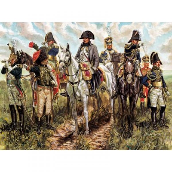 Figurines Guerres napoléoniennes : Etat-major français - Italeri-6872