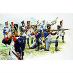 Figuras de guerras napoleónicas: infantería de línea francesa