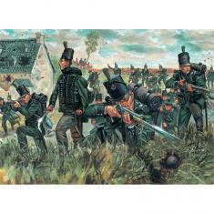 Napoleonic Wars figurines: British green vests