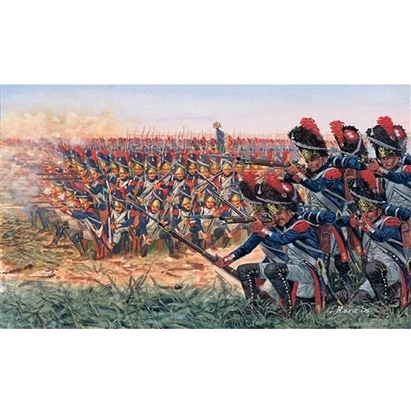 Figuren aus den Napoleonischen Kriegen: Französische Grenadiere - Italeri-6072