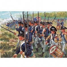Figuras de la Guerra de la Independencia: Infantería estadounidense