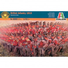 Figuras de las guerras napoleónicas: infantería británica 1815