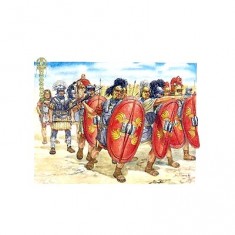 Römische Infanteriefiguren: 1. und 2. Jahrhundert v. JC