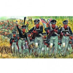Figuras de guerras napoleónicas: infantería rusa