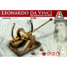 Maqueta de máquina Leonardo da Vinci: Catapulta