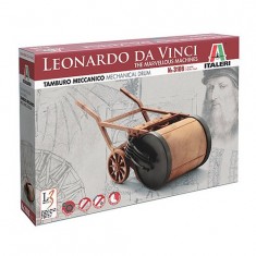 Leonardo da Vinci machine model: Mechanical drum