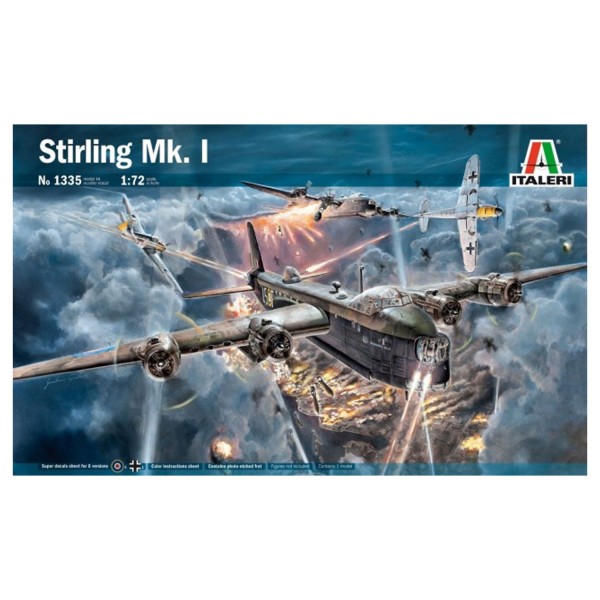 Maquette avion : Stirling MK1 - Italeri-1335