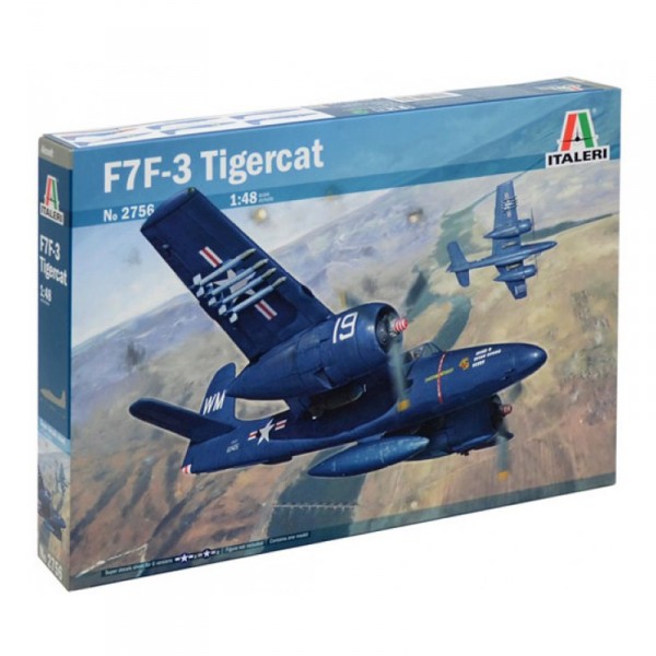 Maquette avion militaire : F7F-3 Tigercat - Italeri-2756