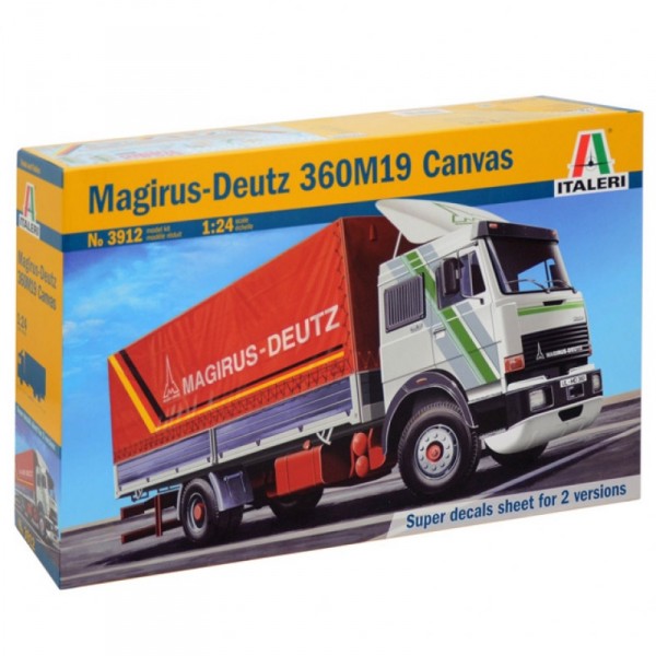 Maquette Camion : Magirus Deutz 360M19 Canvas - Italeri-3912
