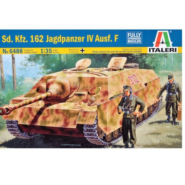 Maquette char : JAGDPANZER IV SD.KFZ.181 1/35 - Italeri-6488