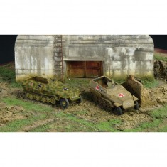 Maquette Half-track : Sd.Kfz.251/1 Ausf.D (x2)