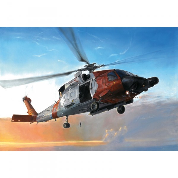 Maquette hélicoptère : HH-60J Jayhawk US Coast Guard - Italeri-2741