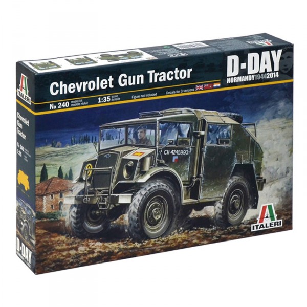 Maquette véhicule militaire : Chevrolet Gun Tractor - Italeri-240