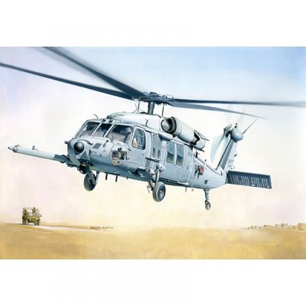 Maquette hélicoptère : MH-60K Blackhawk SOA - Italeri-2666