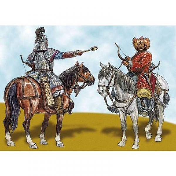 Figurines Mongols - Italeri-6864