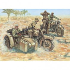 Motociclistas alemanes de la Segunda Guerra Mundial