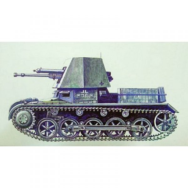 Maquette Char : Panzerjäger I 4.7 cm PaK - Italeri-7058