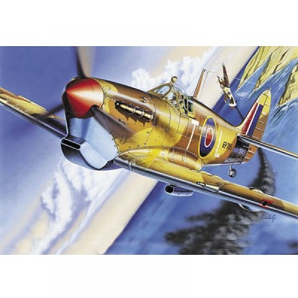 Flugzeugmodell: Spitfire MK. VB - Italeri-001