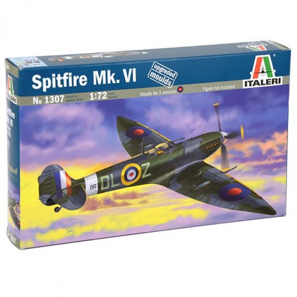 Aircraft model: Spitfire Mk. VI - Italeri-1307