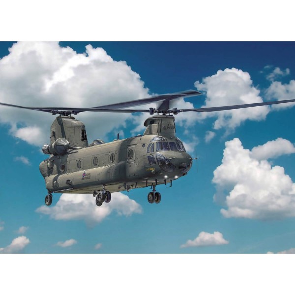 Maquette Hélicoptère : CH-47D Chinook (HC-1) - Italeri-I2779