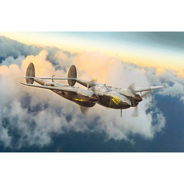 Maquette avion : P-38J Lightning - Italeri-I1446