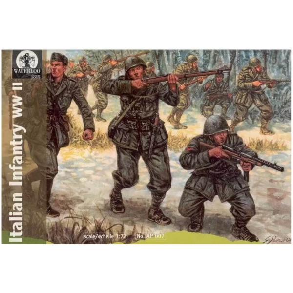Figurines 2ème Guerre Mondiale : Infanterie italienne - Italeri-AP007