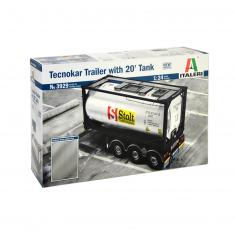 Tanker trailer model : Tecnokar 20'