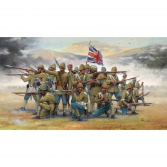 Figurines militaires : Infanterie Britannique/Sepoys