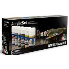 Set Peintures Avions RAF 2ème GM Italeri 