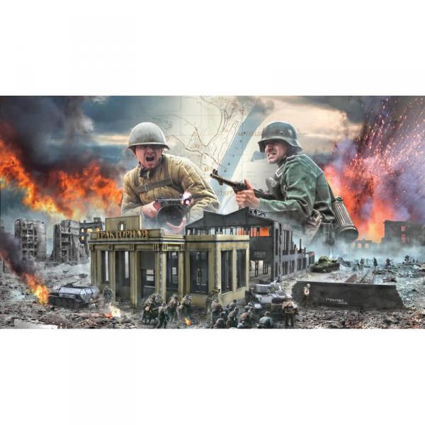 Set de bataille : Maquettes et figurines militaires : Bataille de Stalingrad - Italeri-I6193