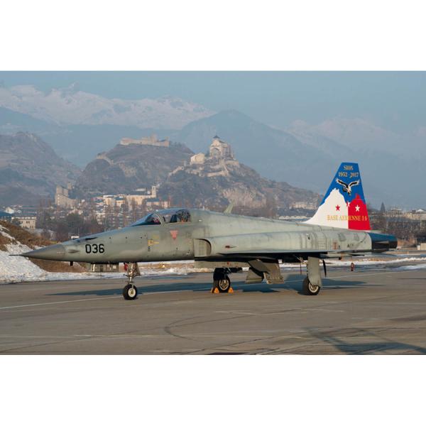 Maquette Avion : F-5E Suisse 65 Ans Base de Sion - Italeri-I1420