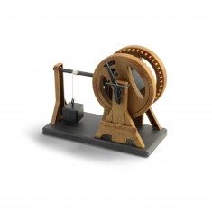 Maqueta de máquina Leonardo da Vinci: Grúa elevadora