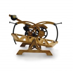 Leonardo da Vinci machine model: Ball stopwatch
