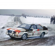 Maqueta de coche: Audi Quattro Rally